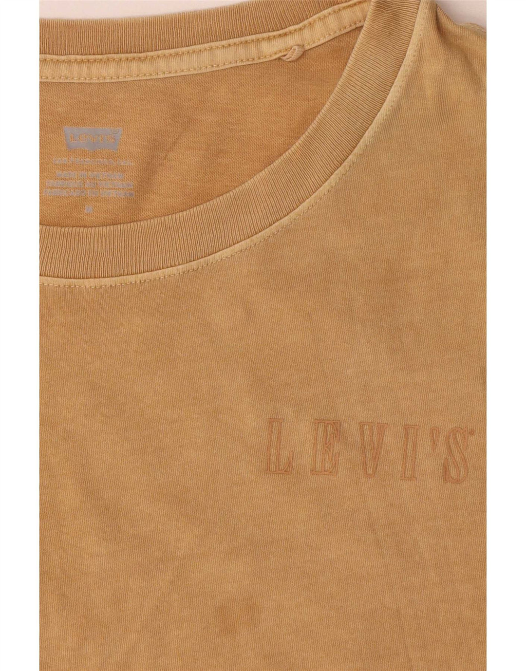 T-shirt da donna Levi's Top UK 14 cotone beige medio