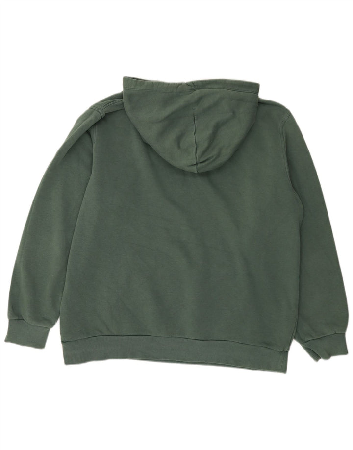 Felpa con cappuccio da uomo Converse XL verde cotone