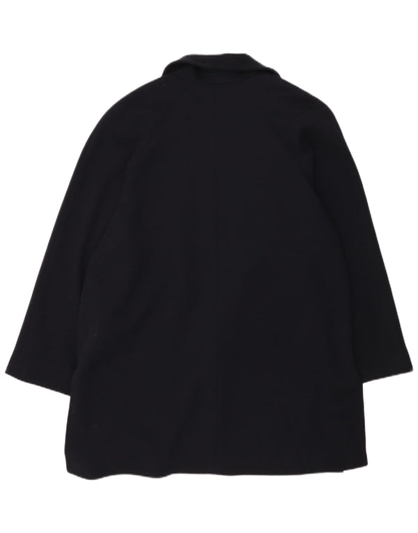 Giacca blazer aperta oversize da donna Luisa Spagnoli UK 14 medio blu navy
