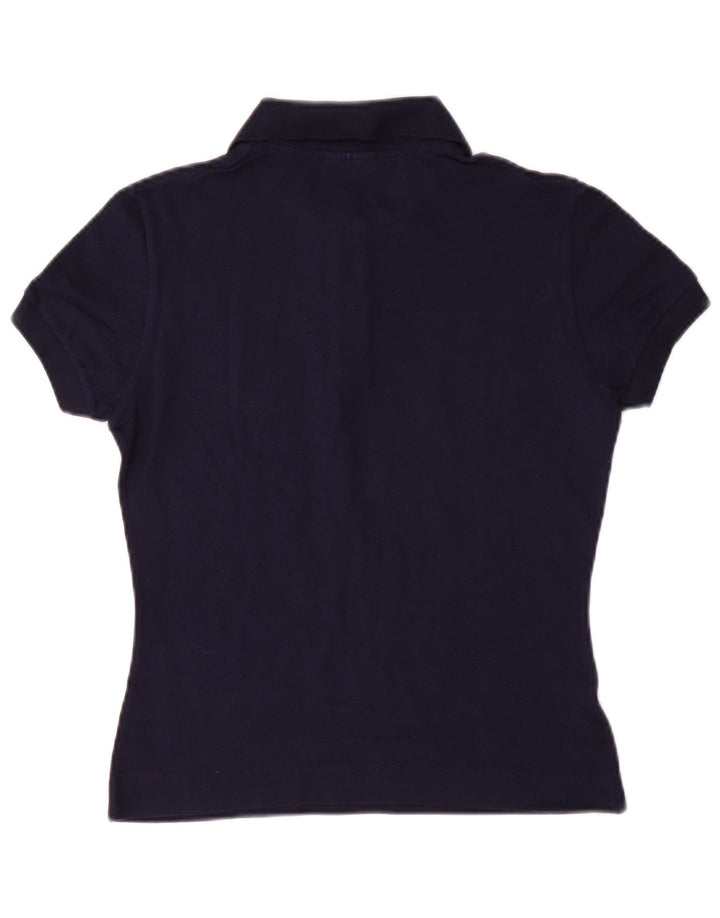 Polo da donna Lacoste taglia 40 media cotone blu navy