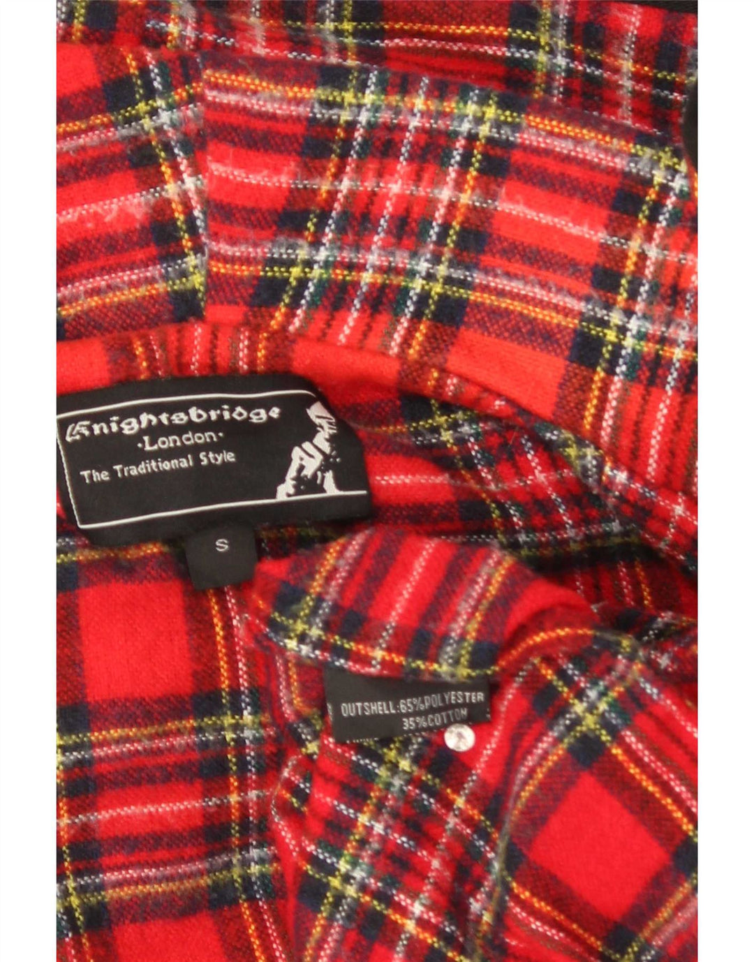 Giubbotto bomber con cappuccio vintage da uomo UK 36 piccolo poliestere nero
