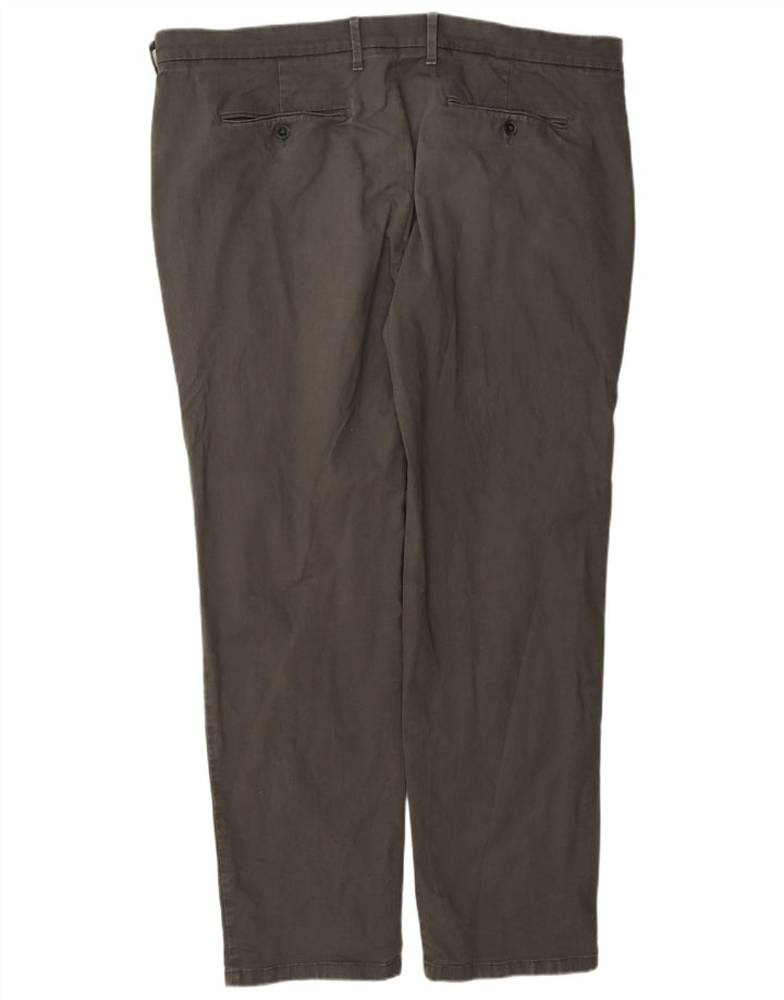Pantaloni chino vestibilità regolare da uomo Marks & Spencer W40 L33 cotone grigio