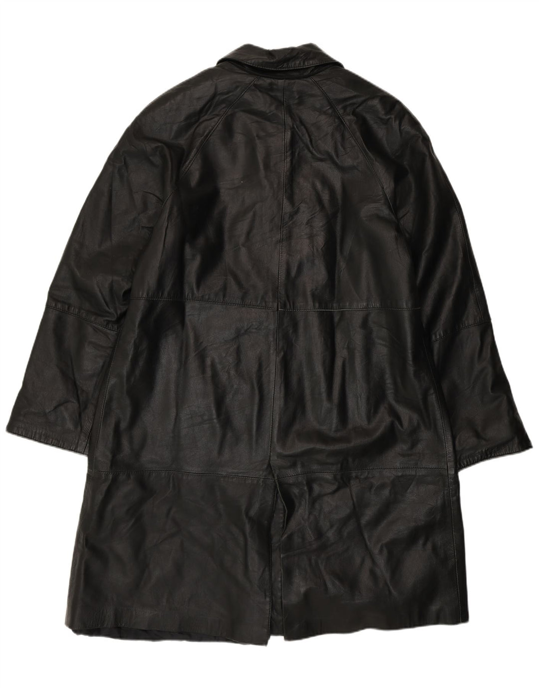 Cappotto in pelle Venezia Donna Olivieri IT 48 XL Pelle Nera