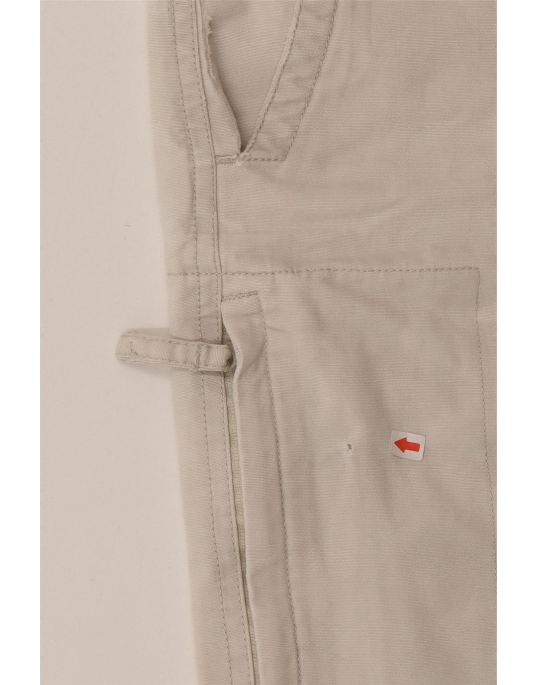 Pantaloncini cargo da uomo Columbia W34 Large in cotone beige