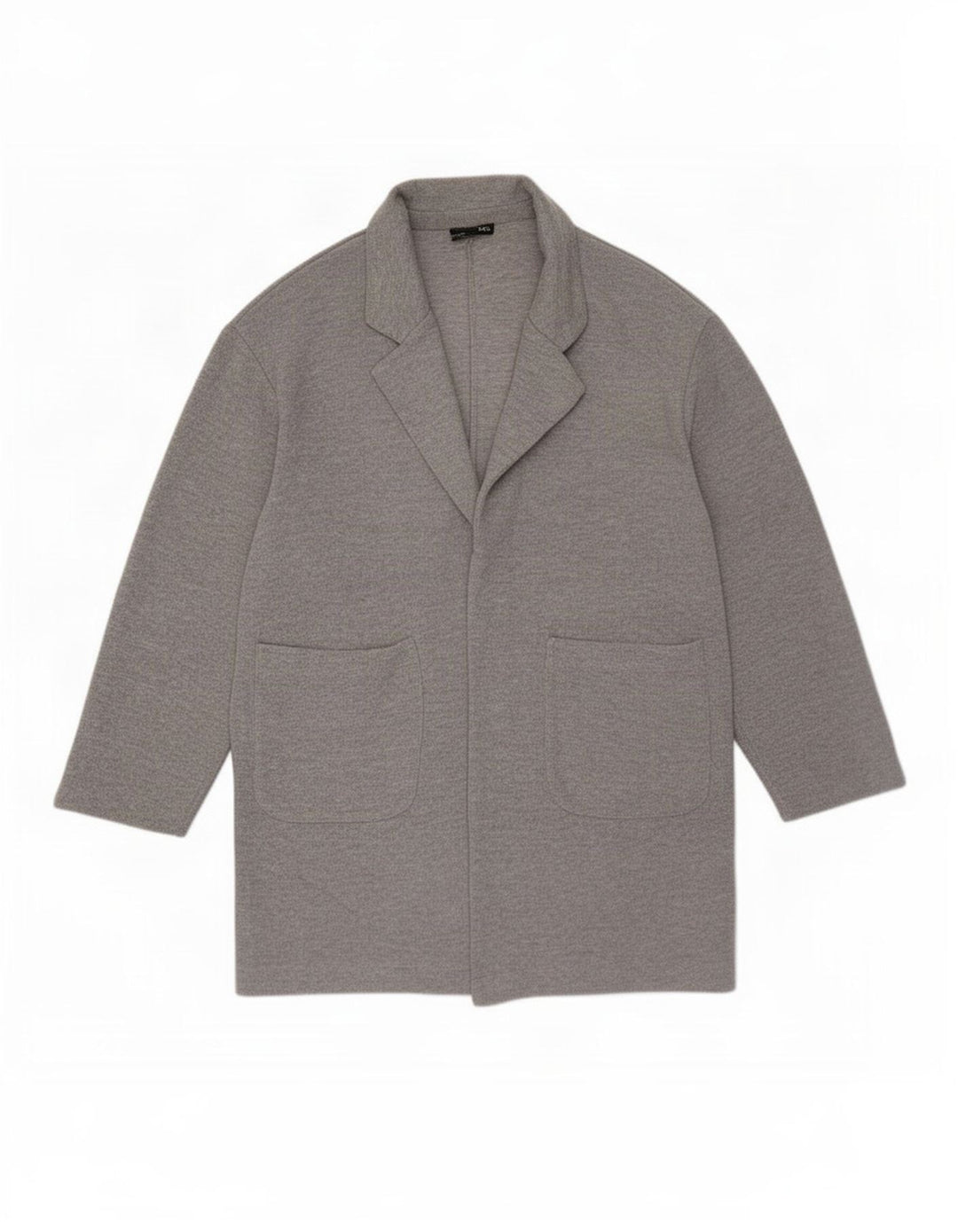 Cappotto aperto da donna Zara UK 10 piccolo grigio
