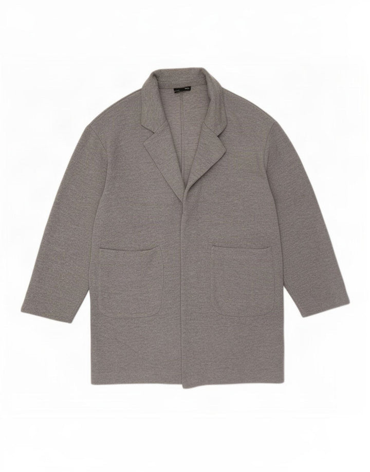 Cappotto aperto da donna Zara UK 10 piccolo grigio