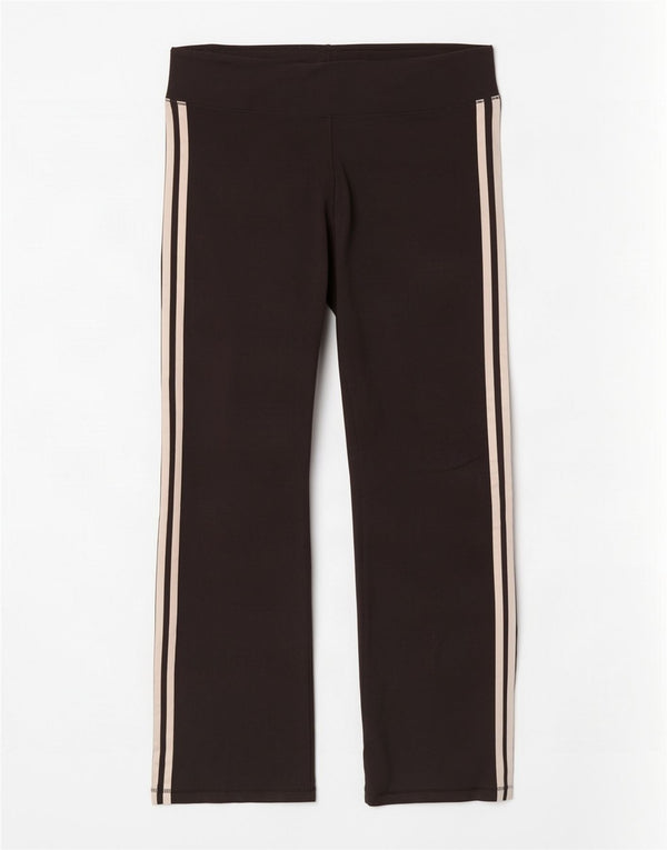 Pantaloni da tuta Adidas Climalite da donna UK 16/18 Large Nero Poliestere