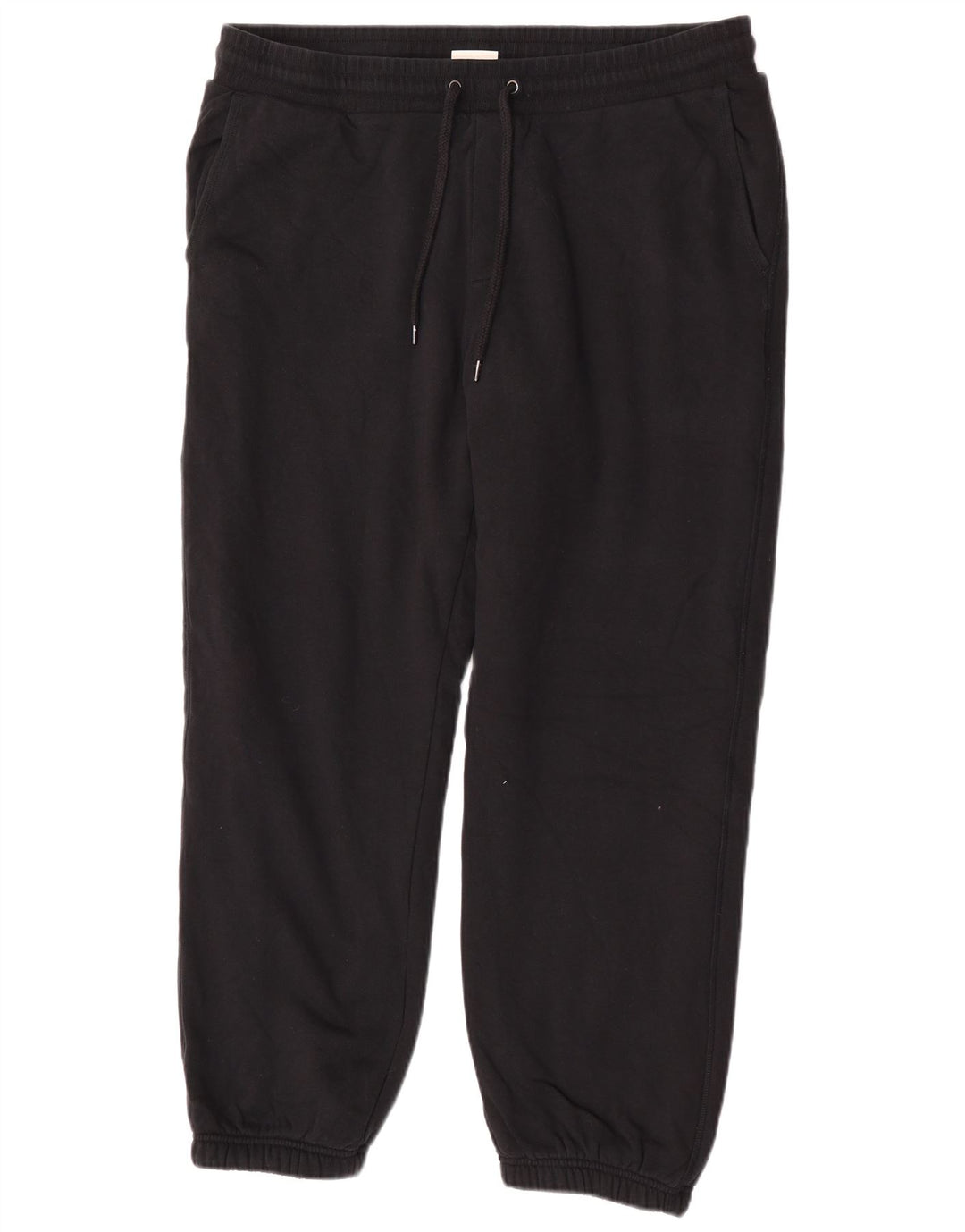 Pantaloni da tuta da uomo Marks & Spencer Joggers grandi in cotone nero