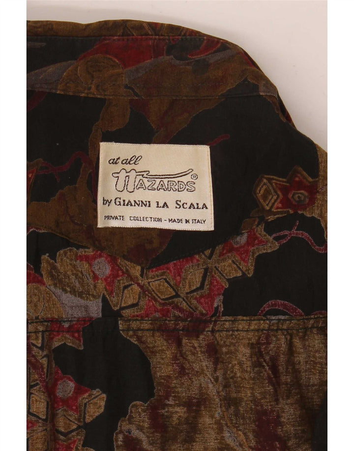 Camicia Uomo Gianni La Scala Grande Floreale Multicolore