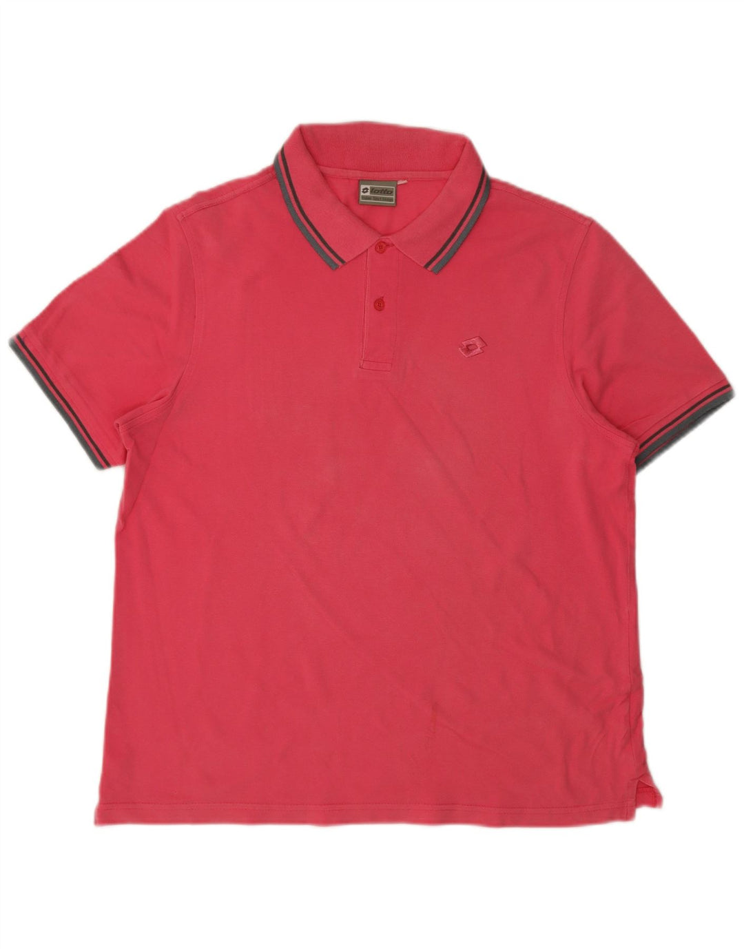 Polo da uomo Lotto Rosa medio