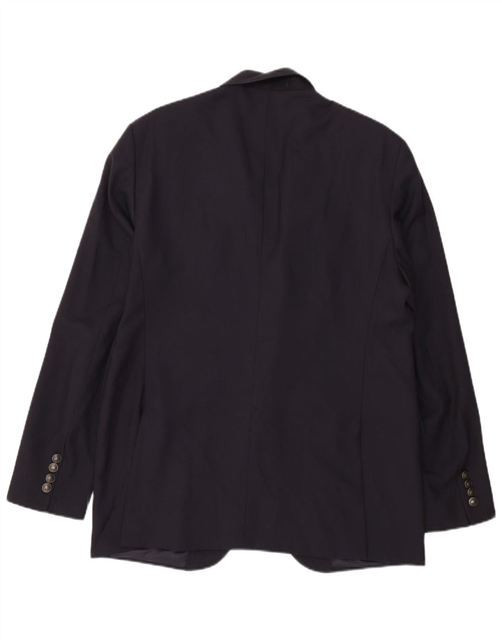 Polo Ralph Lauren Giacca blazer a 2 bottoni da uomo IT 54 XL Lana blu navy