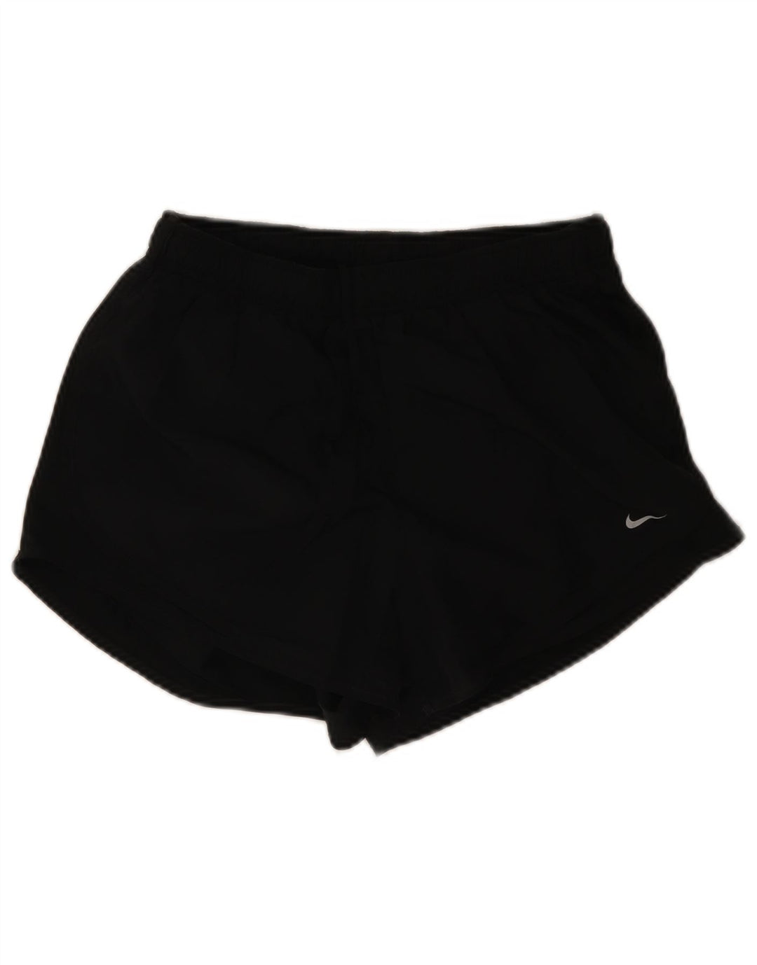 Pantaloncini sportivi Nike Dri Fit da donna UK 16 Large Nero Poliestere