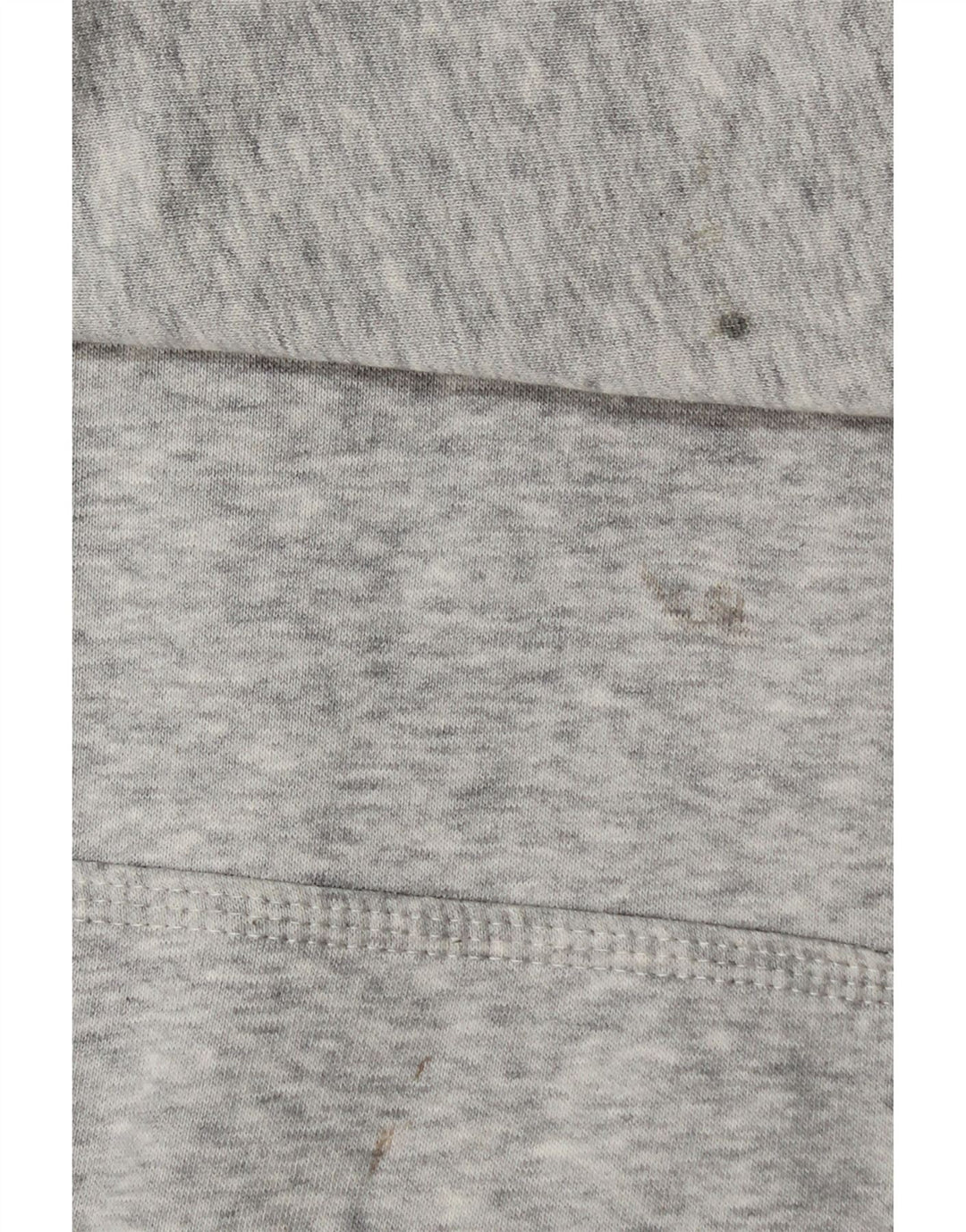 Felpa con cappuccio grafica Nike da uomo in cotone chiazzato grigio medio