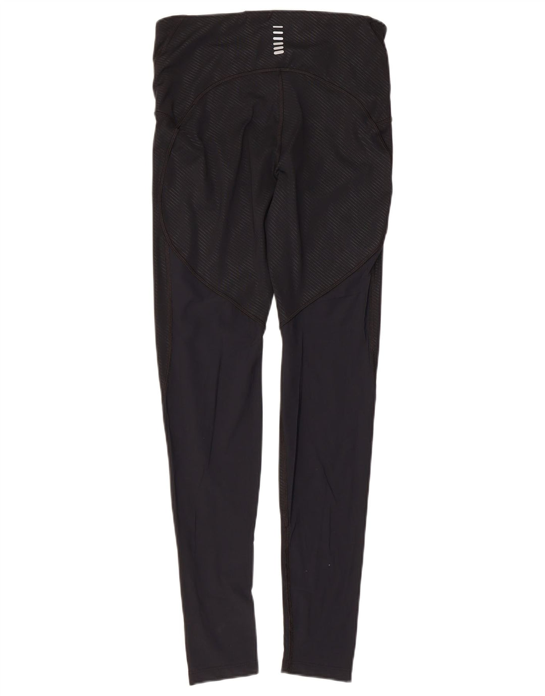 Leggings da donna Under Armour UK 14 nylon a righe nere medie