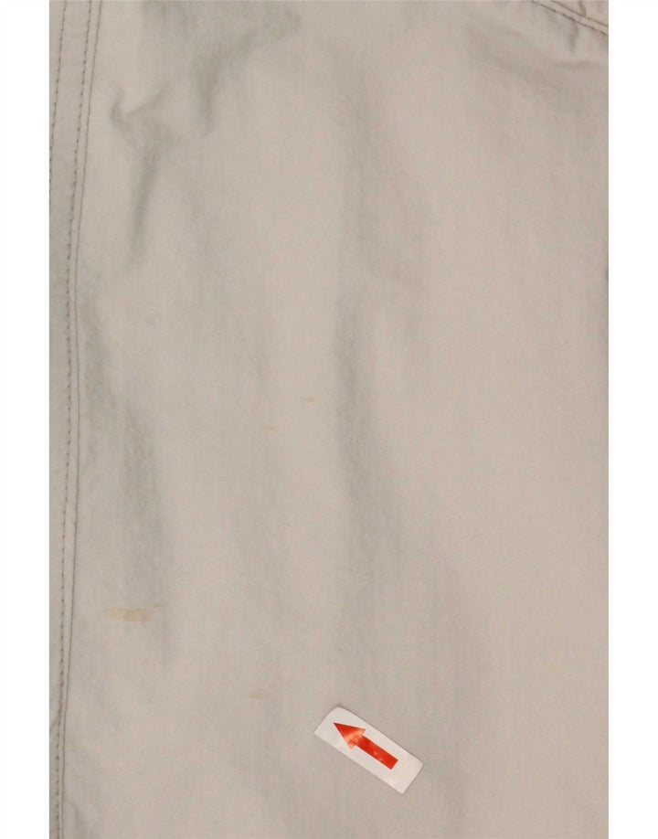 Giacca a vento vintage da donna UK 18 XL Grigia