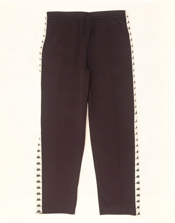 Pantaloni da tuta con grafica Kappa per ragazzi 11-12 anni Large Black Colourblock
