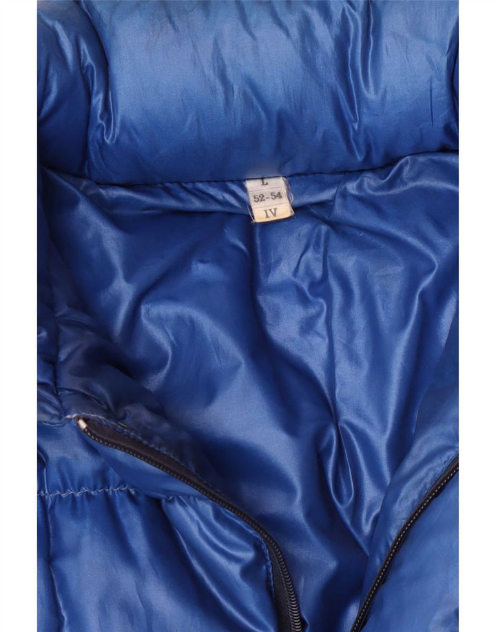 Ciesse Piumini Giacca imbottita con cappuccio da uomo UK 40 Large Blu