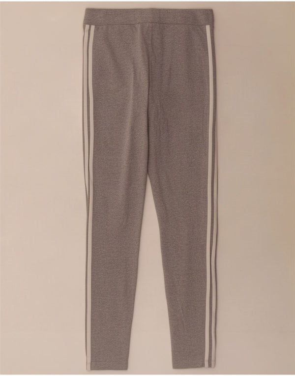 Leggings Adidas da donna UK 12 cotone chiazzato grigio medio