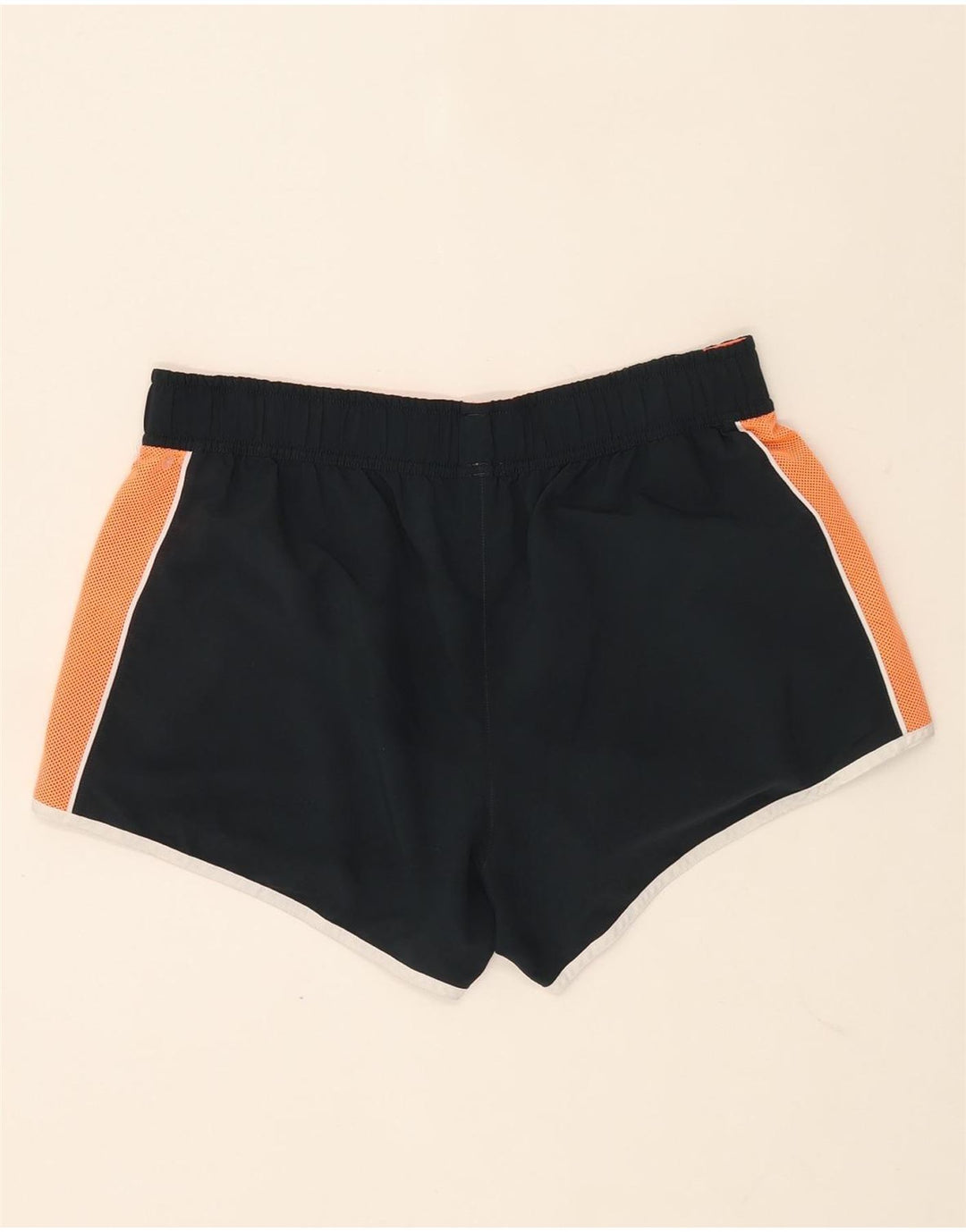 Pantaloncini sportivi Adidas da donna UK 12/14 Poliestere color block blu navy medio