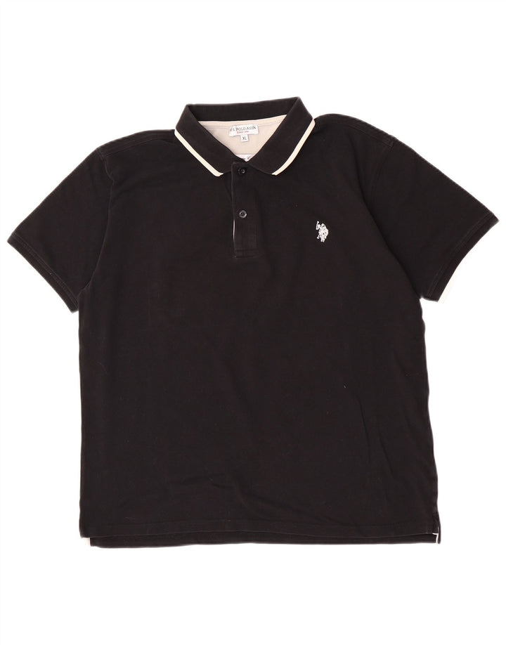 Polo Assn. degli Stati Uniti Camicia da uomo XL nera