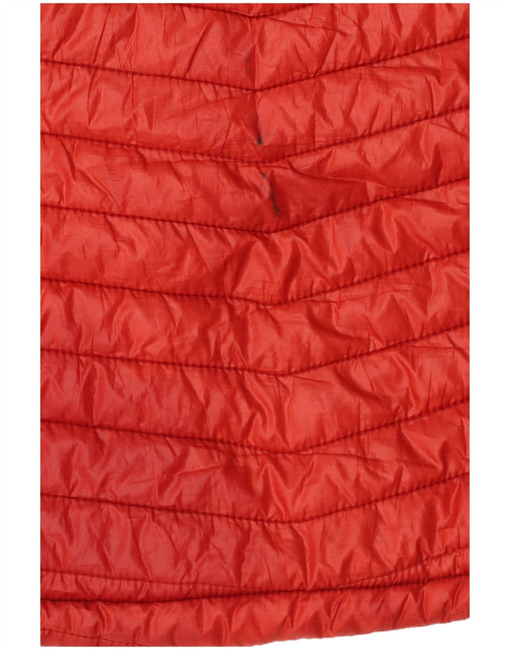 Giacca imbottita da uomo Superdry UK 38 Poliestere chiazzato rosso medio
