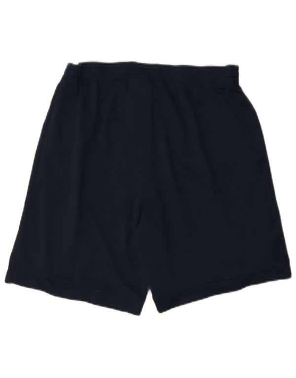 Pantaloncini sportivi Nike Dri Fit da uomo piccoli in poliestere blu navy