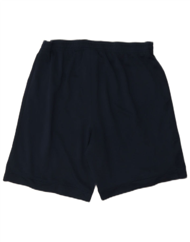 Pantaloncini sportivi Nike Dri Fit da uomo piccoli in poliestere blu navy