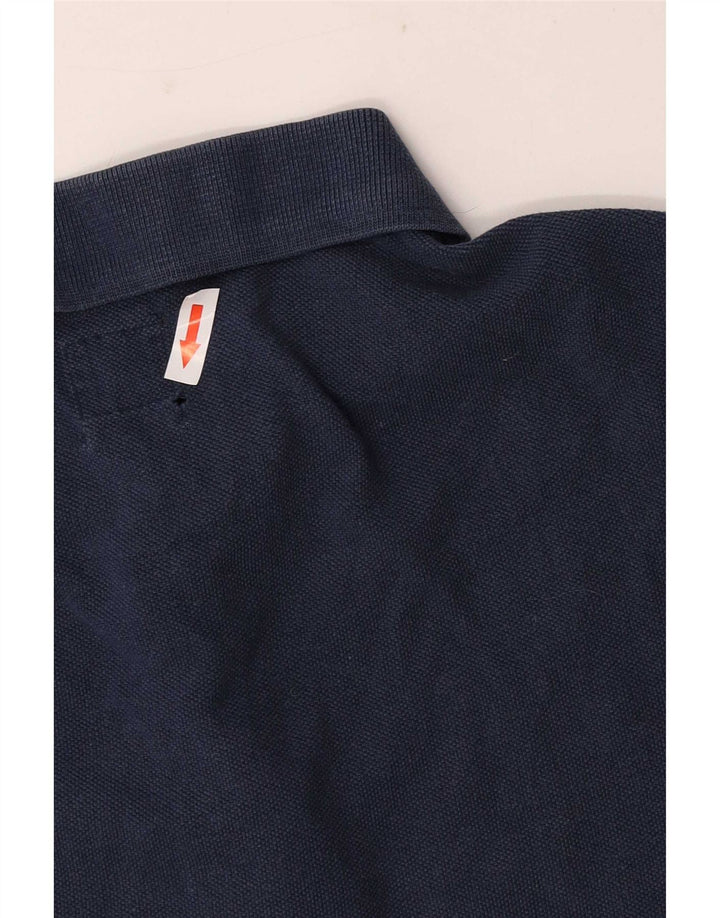 Polo standard da uomo Levi's in cotone blu navy medio