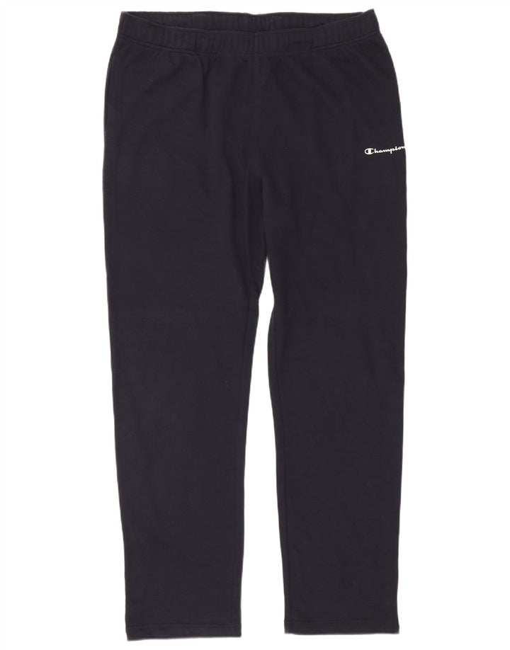 Pantaloni da tuta regolari da uomo Champion 3XL cotone blu navy