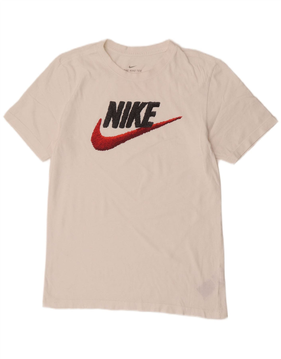 T-shirt grafica da uomo Nike Top Small in cotone bianco
