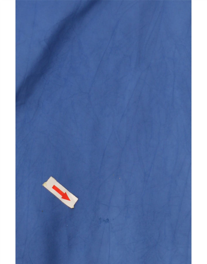 FEVER Giacca anorak da uomo UK 38 Poliestere color block blu medio