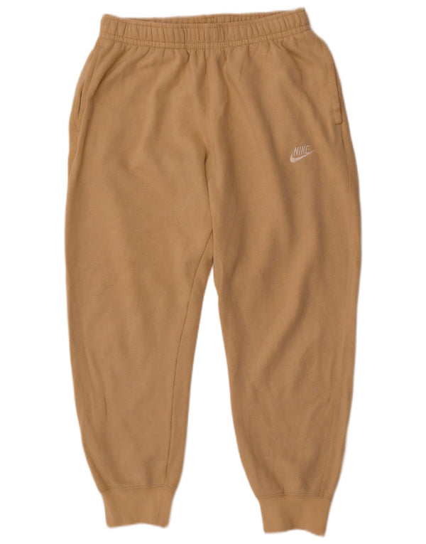 Pantaloni da tuta da uomo Nike Joggers in cotone beige medio