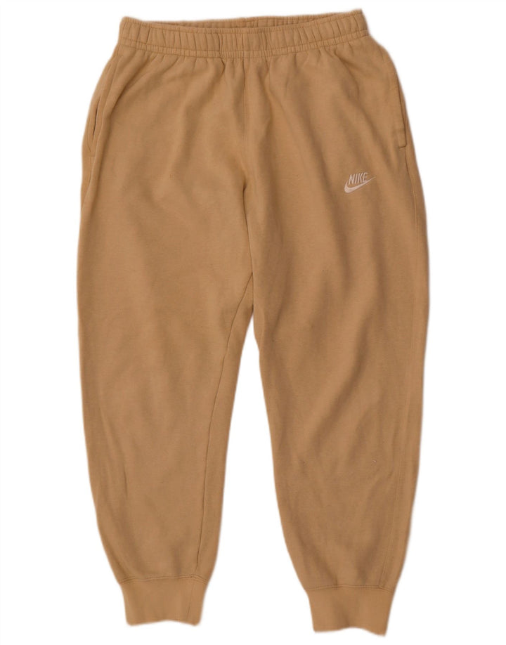 Pantaloni da tuta da uomo Nike Joggers in cotone beige medio