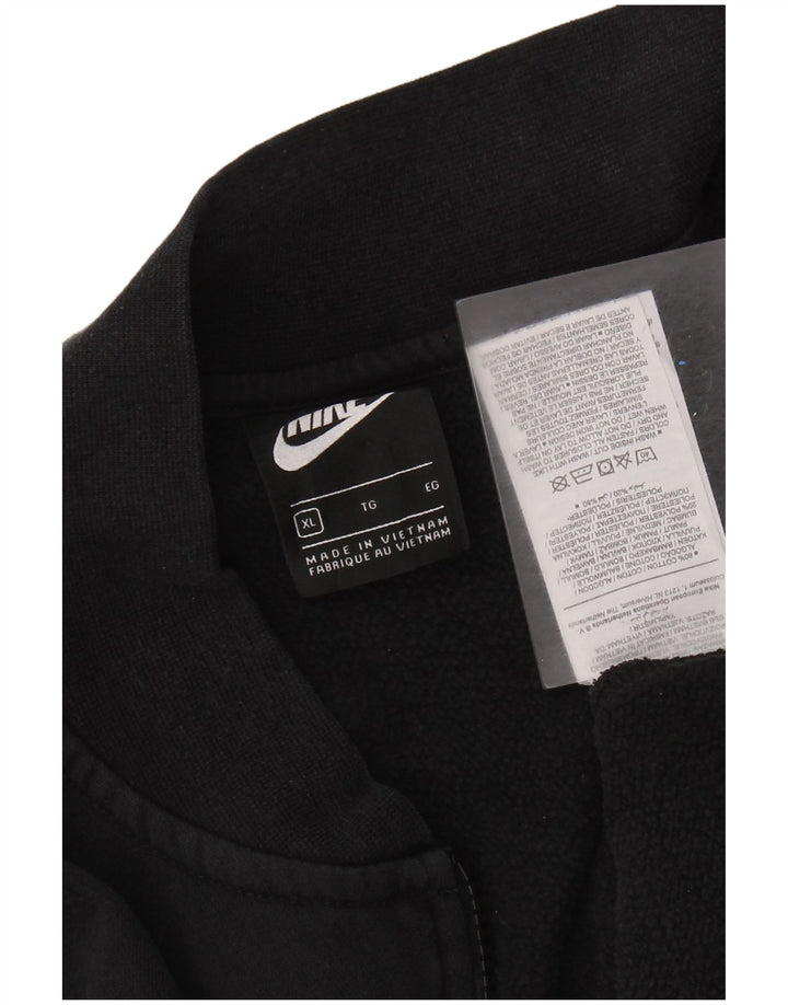 Giacca da tuta da uomo NIKE XL in cotone nero