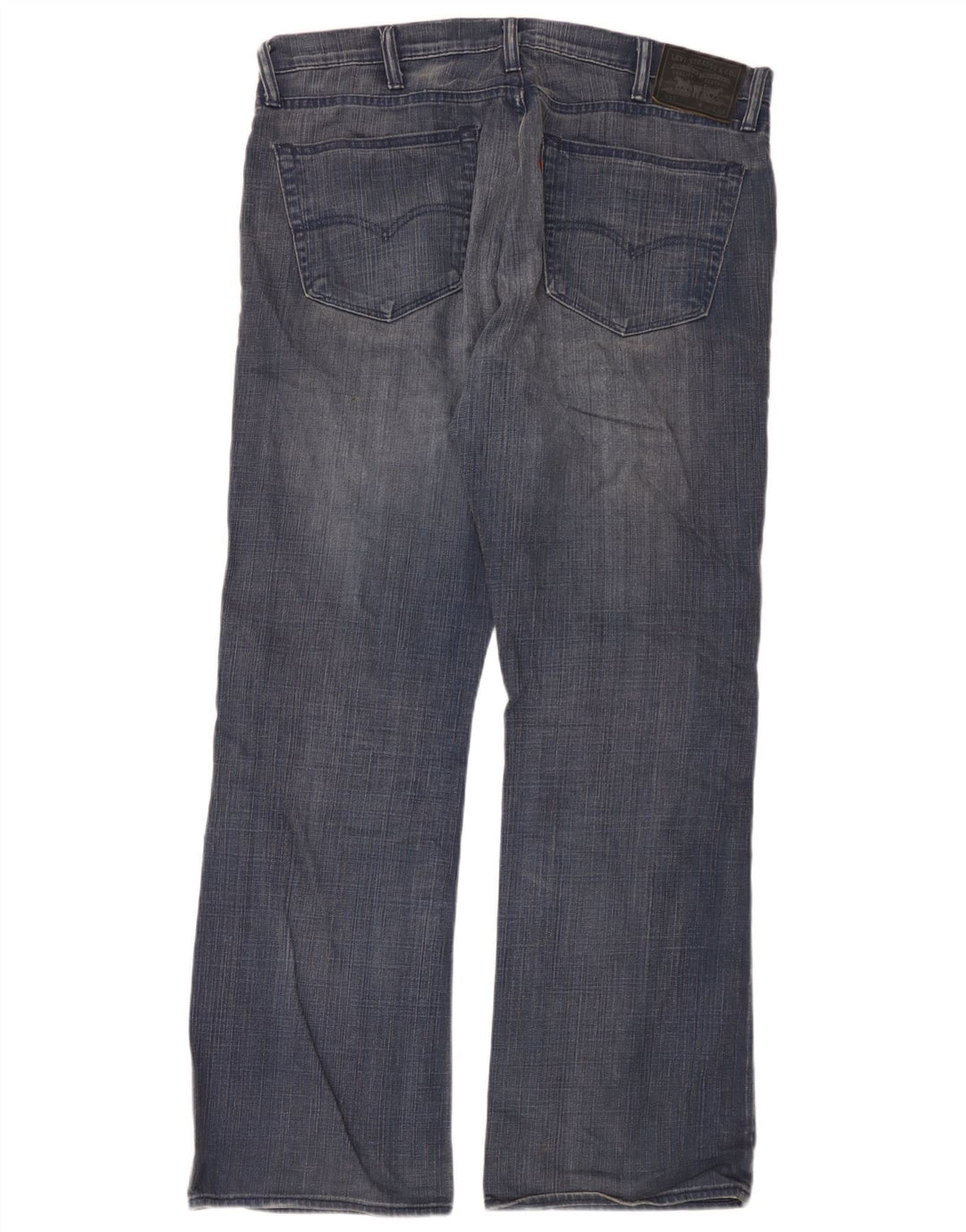 Levi's Uomo 527 Jeans Bootcut W38 L32 Cotone Blu