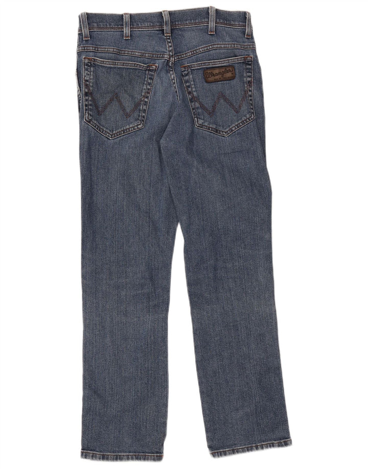Jeans dritti da uomo Wrangler Texas W32 L30 cotone blu