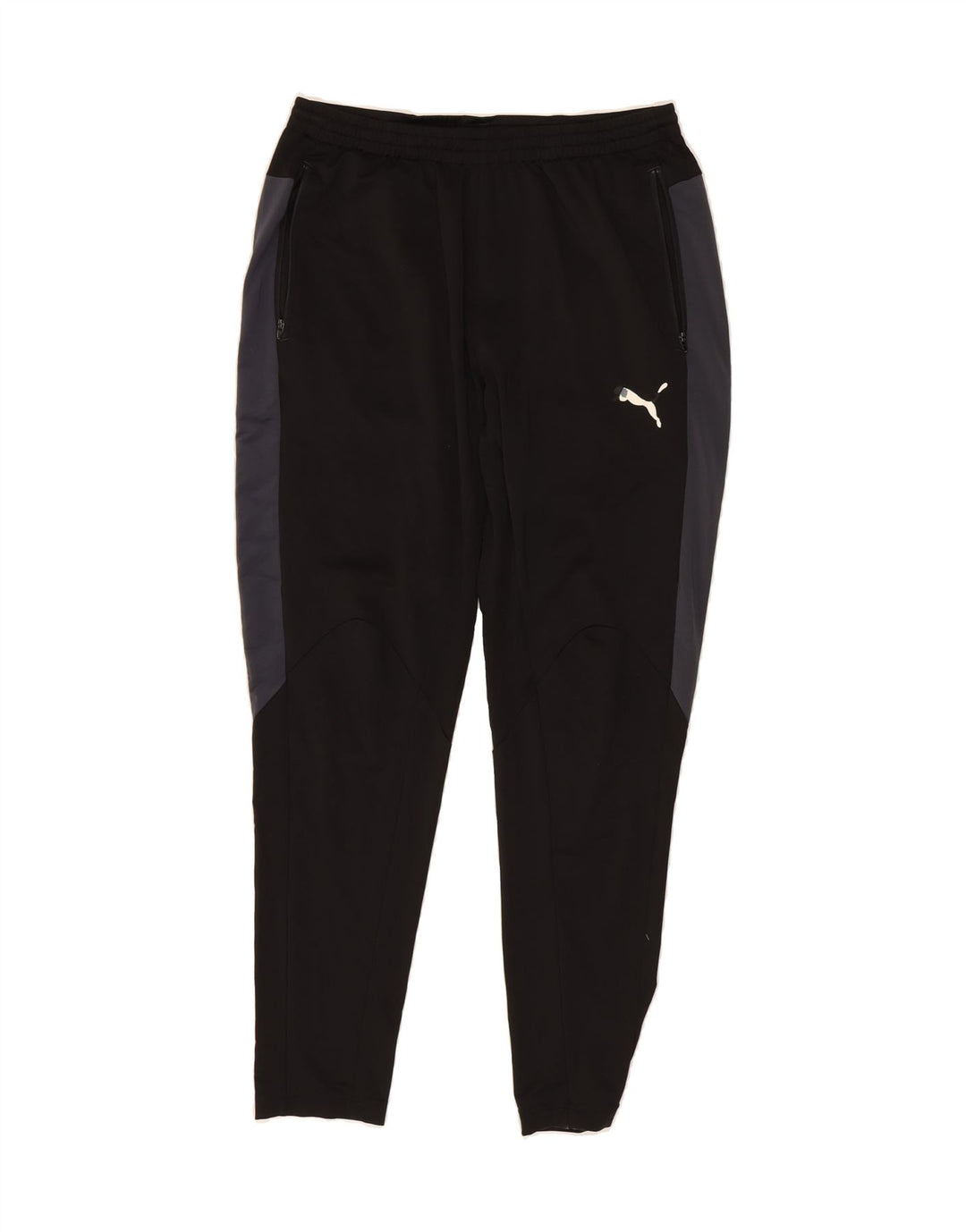 PUMA Mens Tracksuit Trousers Large  Black Colourblock Polyester Sports Vintage Puma and Second-Hand Puma from Messina Hembry 