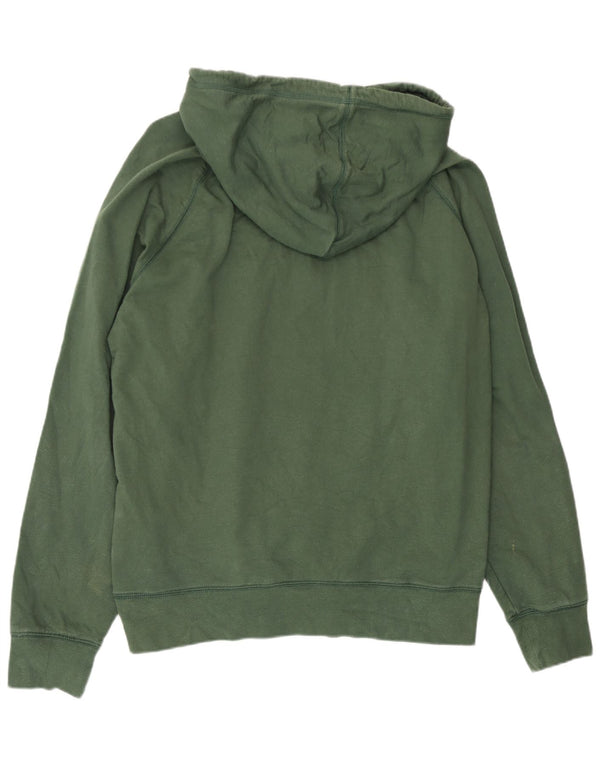 Felpa con cappuccio grafica da uomo Gap XL in cotone verde