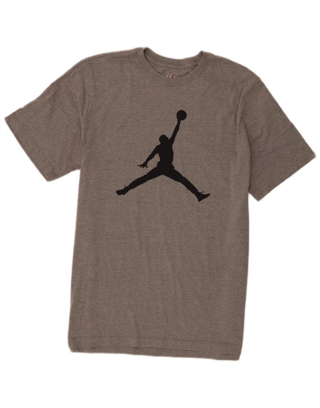T-shirt grafica da uomo Jordan Top grande in cotone grigio
