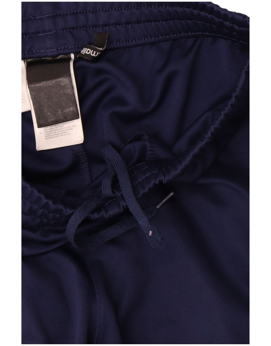 Pantaloni da tuta Adidas Climalite da uomo XS in poliestere blu navy
