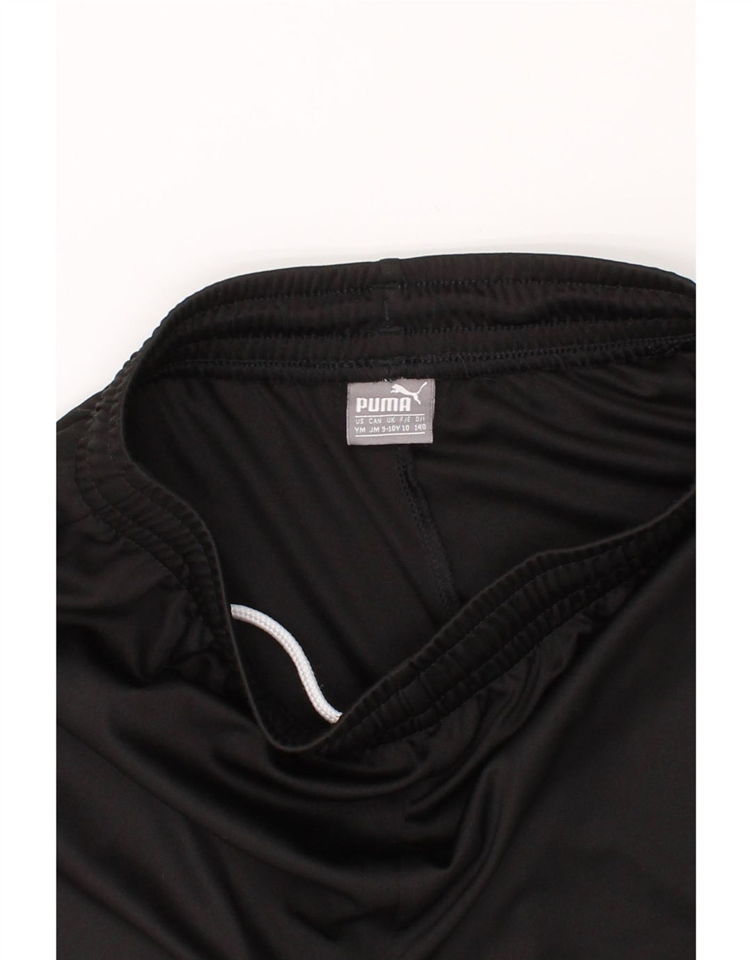 PUMA Boys Sport Shorts 9-10 Years  Black Vintage Puma and Second-Hand Puma from Messina Hembry 