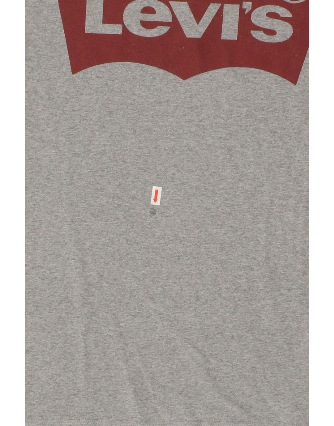 LEVI'S Boys Graphic T-Shirt Top 15-16 Years Grey Cotton Vintage Levi's and Second-Hand Levi's from Messina Hembry 