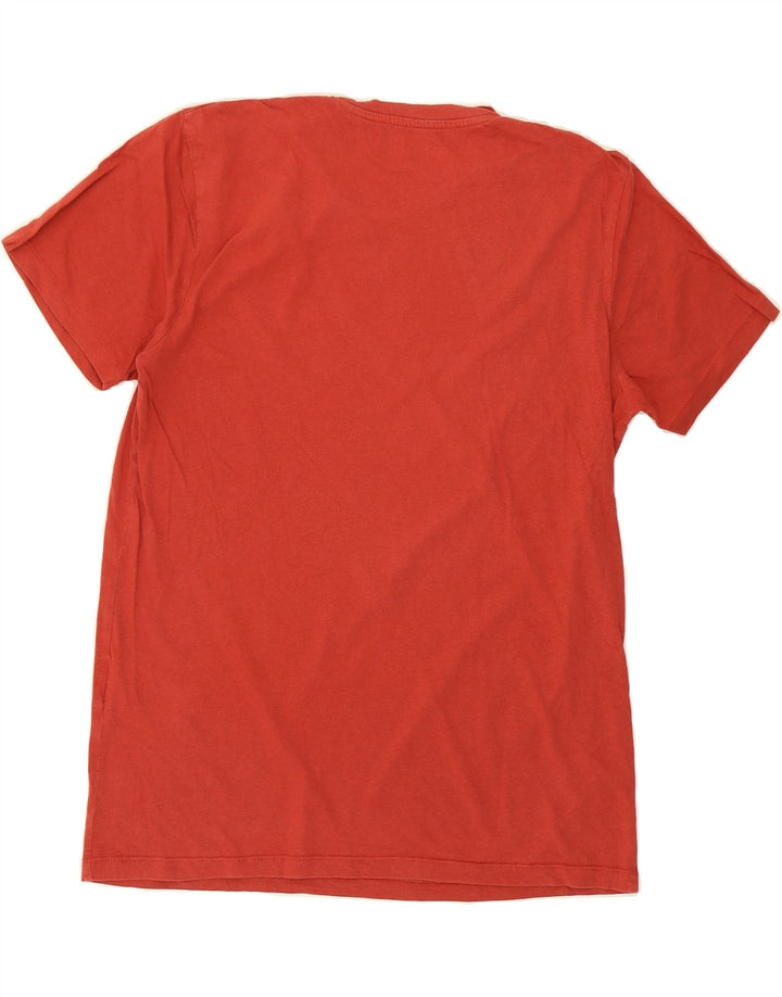 JACK & JONES Mens Regular Fit Graphic T-Shirt Top Large Red Cotton Vintage Jack & Jones and Second-Hand Jack & Jones from Messina Hembry 