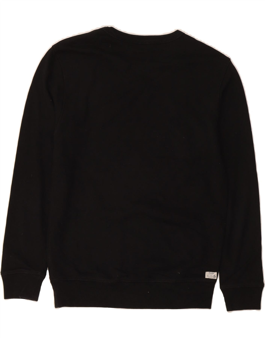DIESEL Mens Sweatshirt Jumper Small Black Cotton Vintage Diesel and Second-Hand Diesel from Messina Hembry 