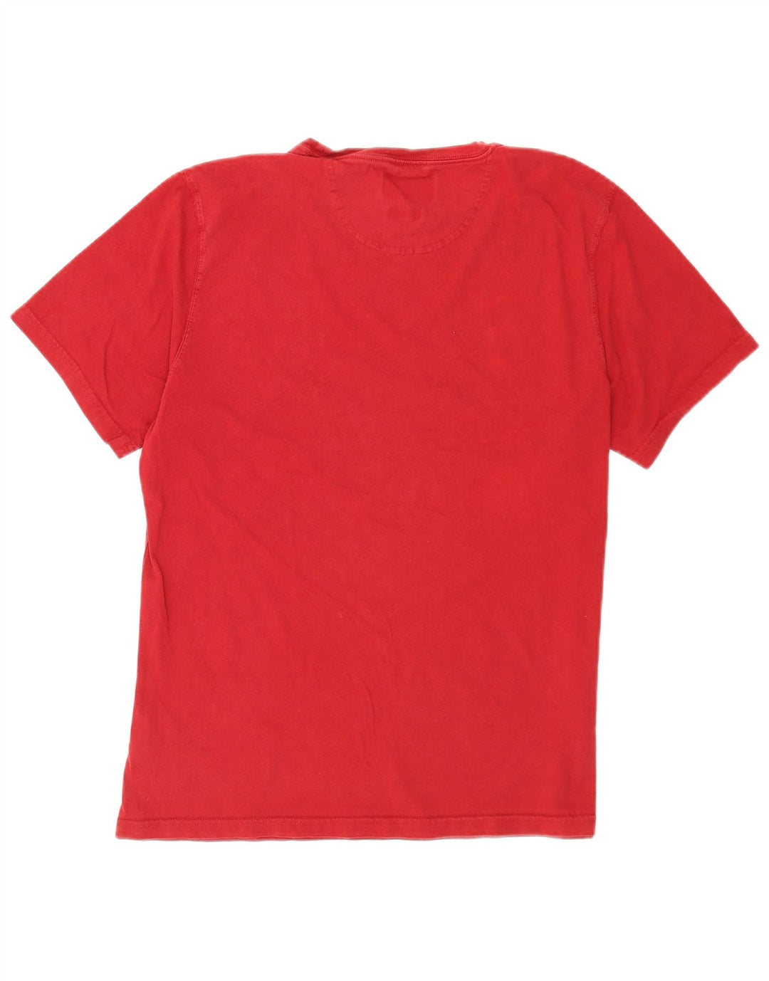 T-shirt grafica da uomo su misura Barbour Top grande in cotone rosso