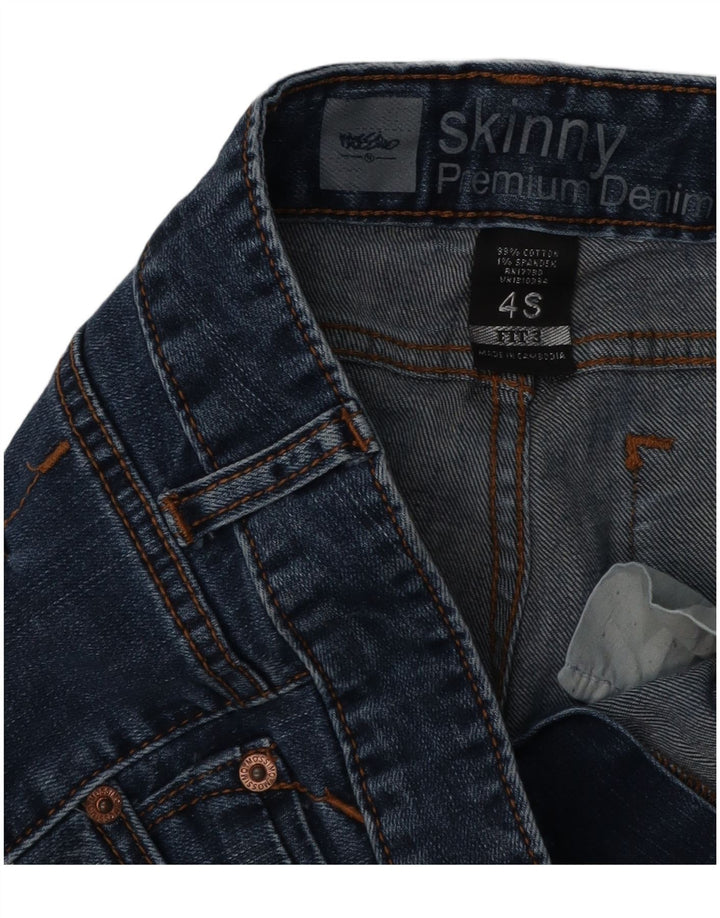 Jeans skinny da donna MOSSIMO US 4 Small W29 L29 Cotone blu