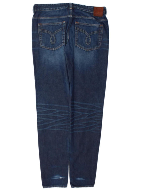 Calvin Klein Jeans slim regolari da uomo invecchiati W32 L34 cotone blu