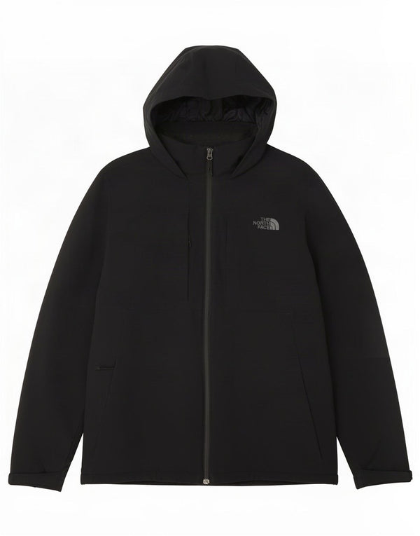 Giacca a vento con cappuccio da uomo The North Face UK 40 Large Poliestere nero