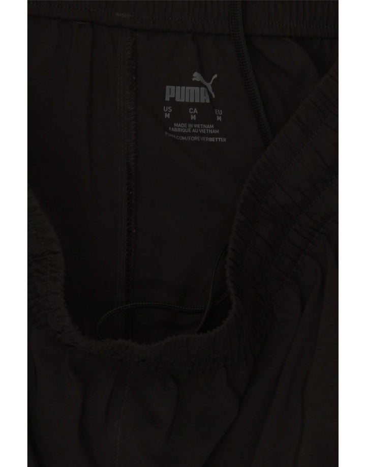 PUMA Mens Tracksuit Trousers Medium  Black Polyester Vintage Puma and Second-Hand Puma from Messina Hembry 