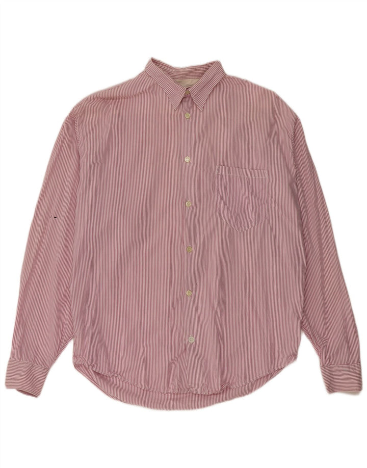 Camicia da uomo POP 84 XL in cotone gessato viola